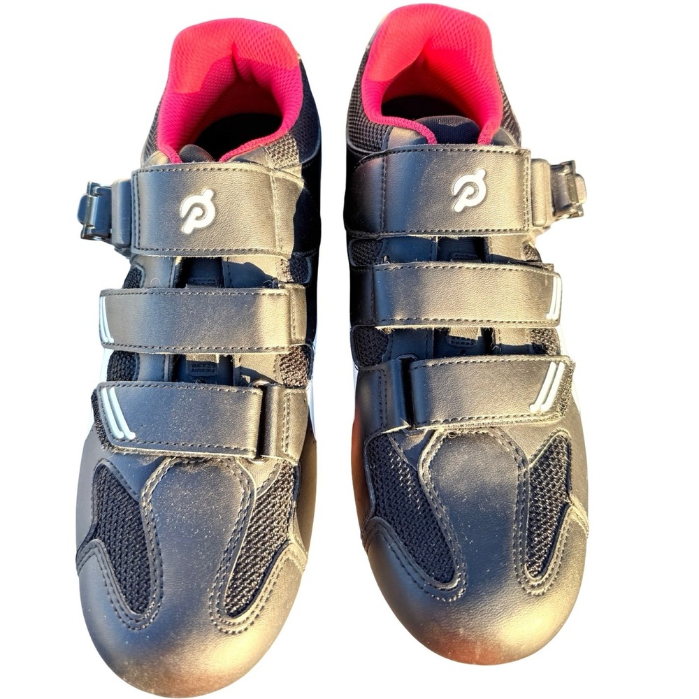 Peloton Cycling Shoes Black Size 39 Cleats Included Athleisure Gorpcore Active